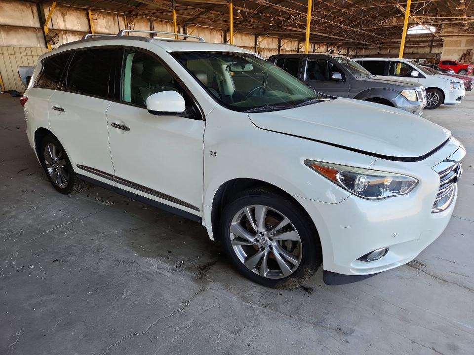 2015 Infiniti Qx60 VIN 5N1AL0MM1FC541036 COPART salvage auction — MINOR DENT/SCRATCHES, Az - Certificate Of Title, sold $475 on 2026-07-27 (photo 4)