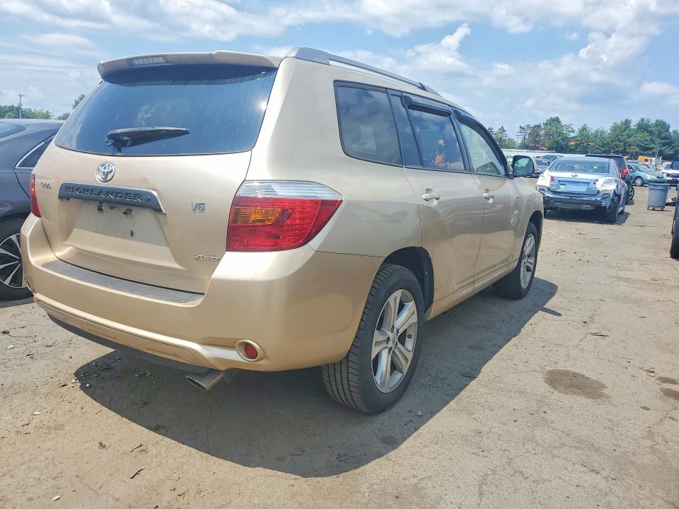 2008 Toyota Highlander VIN JTEES43A682047198 COPART salvage auction — MINOR DENT/SCRATCHES, Ct - Certificate Of Title, sold $2,400 on 2026-07-28 (photo 3)