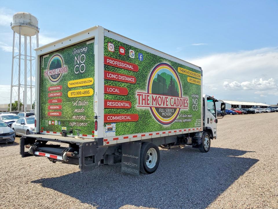 2021 Isuzu Npr VIN 54DC4W1D9MS209197 COPART salvage auction — SIDE, CO - SALVAGE TITLE (P), sold $1,350 on 2026-07-29 (photo 3)