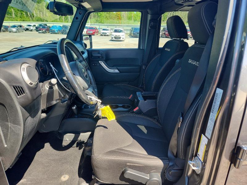 2017 Jeep Wrangler / VIN 1C4BJWEG7HL553026 COPART salvage auction — NORMAL WEAR, Ny - Certificate Of Title (P), sold $9,500 on 2026-08-16 (photo 7)
