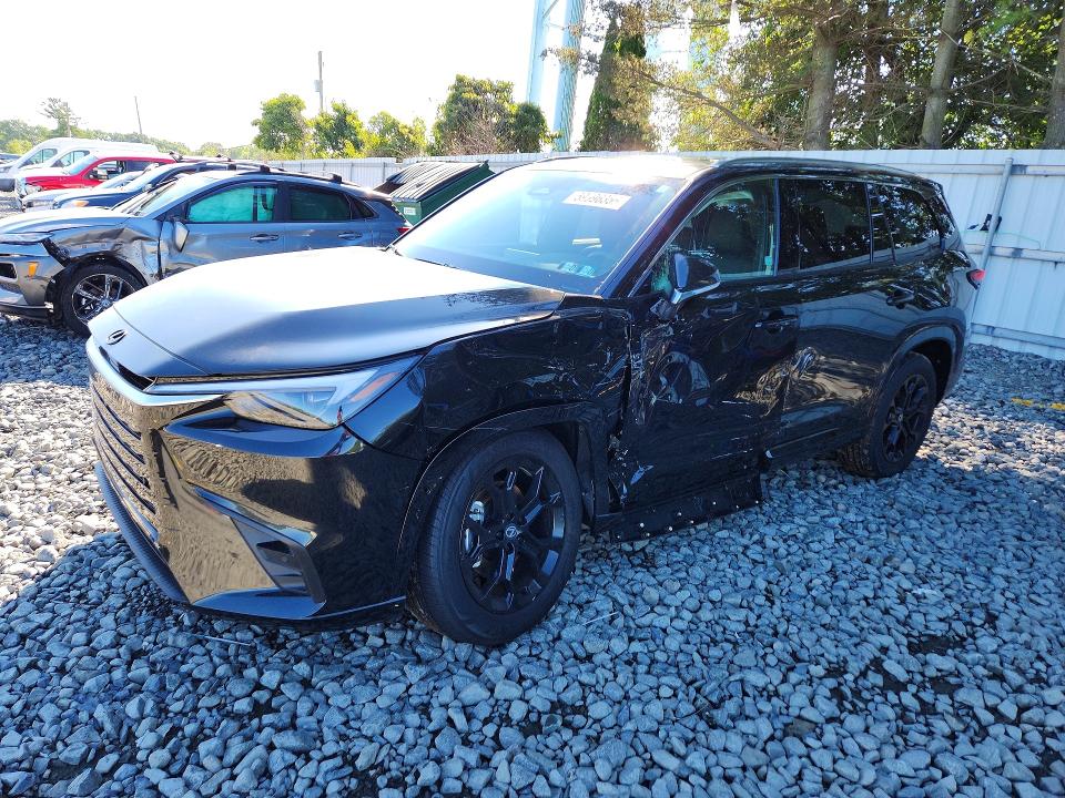 2026 Lexus VIN 5TDAAAB64TS081157 COPART salvage auction — SIDE, Nj - Cert Of Title-Salvage, sold $30,750 on 2026-08-26 (photo 1)