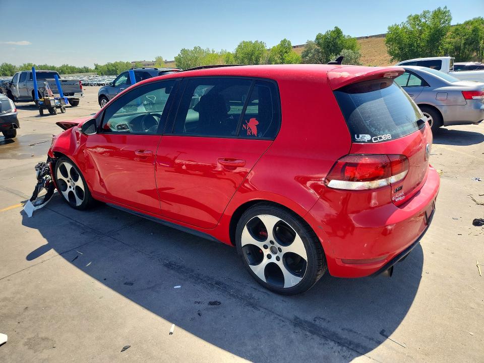 2011 Volkswagen Gti VIN WVWHV7AJ1BW007124 COPART salvage auction — FRONT END, Co - Public - Salvage Title, sold $1,300 on 2026-08-17 (photo 2)