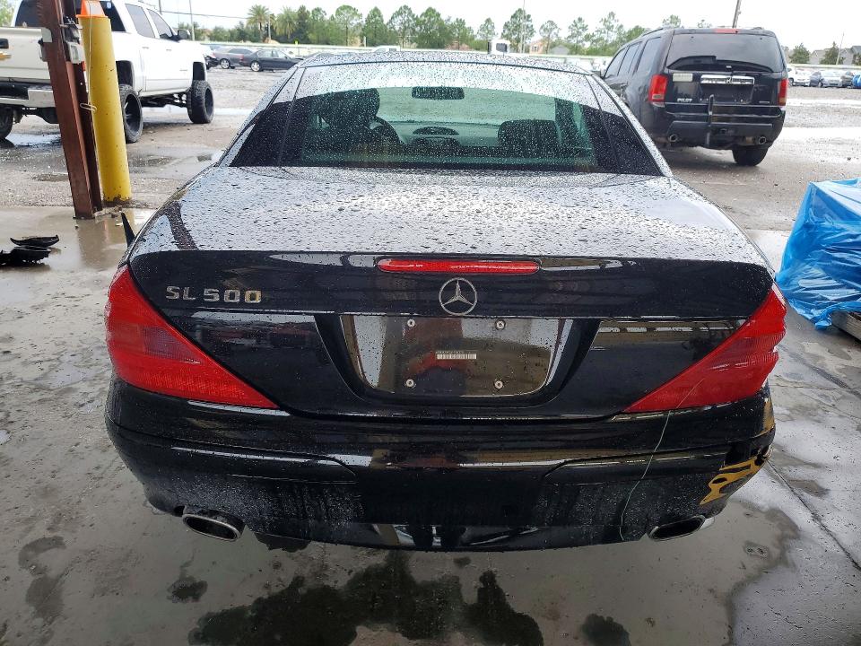 2005 Mercedes-benz Sl-klasse VIN WDBSK75F35F106325 COPART salvage auction — REAR END, Fl - Cert Of Title Slvg Rebuildable, sold $4,300 on 2026-08-07 (photo 6)