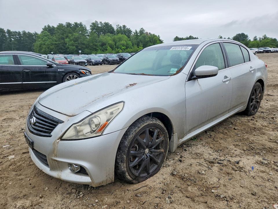 2013 Infiniti VIN JN1CV6AR2DM753593 COPART salvage auction — MECHANICAL, Ma - Certificate Of Title, sold $750 on 2026-07-16 (photo 1)