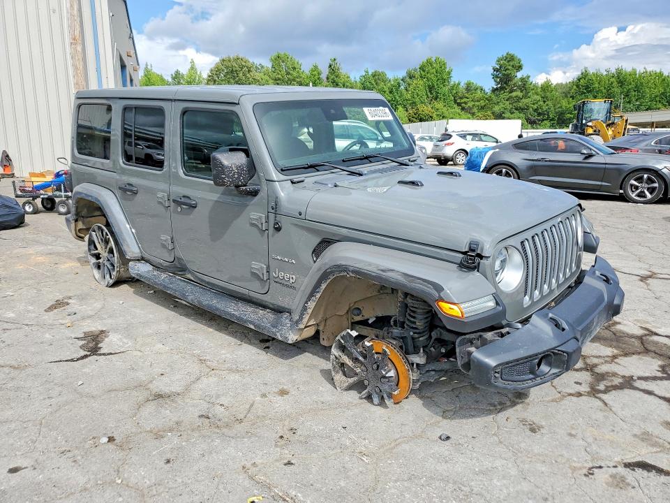 2022 Jeep Wrangler / VIN 1C4HJXEN3NW256618 COPART salvage auction — UNDERCARRIAGE, Tn - Salvage Certificate, sold $11,000 on 2026-08-25 (photo 4)