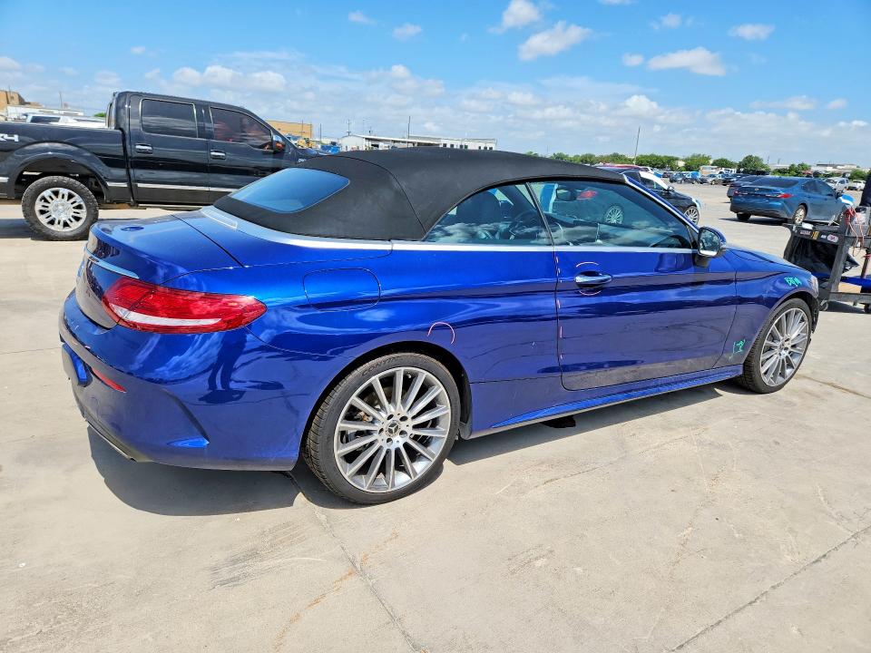 2018 Mercedes-benz C-klasse VIN WDDWK4JB8JF598340 COPART salvage auction — FRONT END, Tx - Certificate Of Title, sold $325 on 2026-08-20 (photo 3)