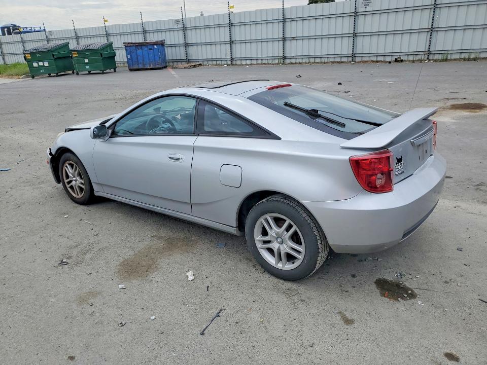 2003 Toyota Celica VIN JTDDR32T730166455 COPART salvage auction — FRONT END, Ca - Salvage Certificate, sold $15 on 2026-07-28 (photo 2)
