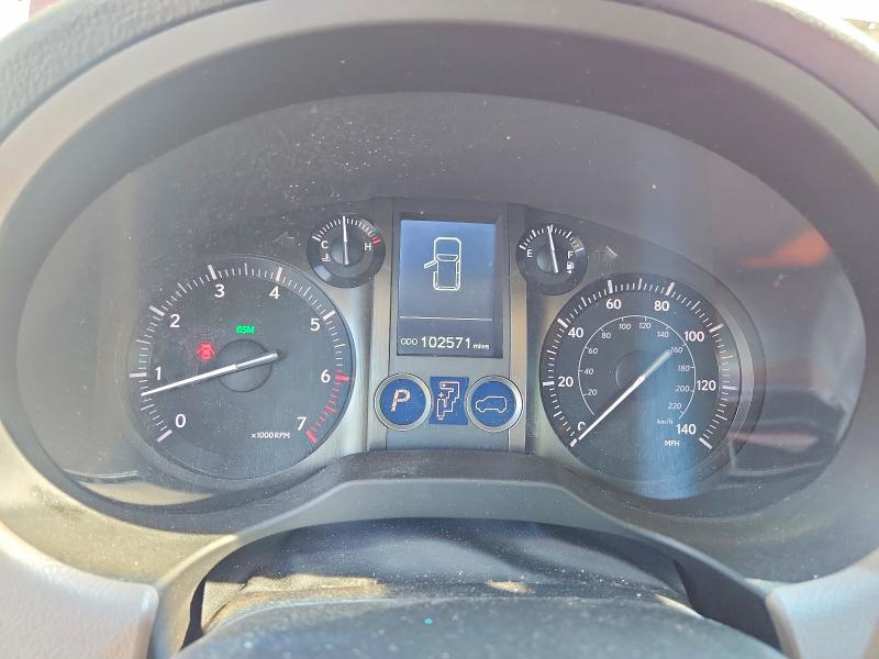 2016 Lexus Gx VIN JTJBM7FX0G5127772 COPART salvage auction — WATER/FLOOD, Tx - Salvage Title-Flood Damage, sold $12,400 on 2026-07-16 (photo 9)