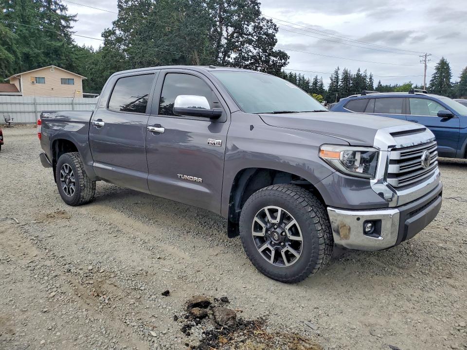 2018 Toyota Tundra VIN 5TFHY5F16JX760144 COPART salvage auction — REAR END, WA - BILL OF SALE, sold $20,400 on 2026-07-10 (photo 4)