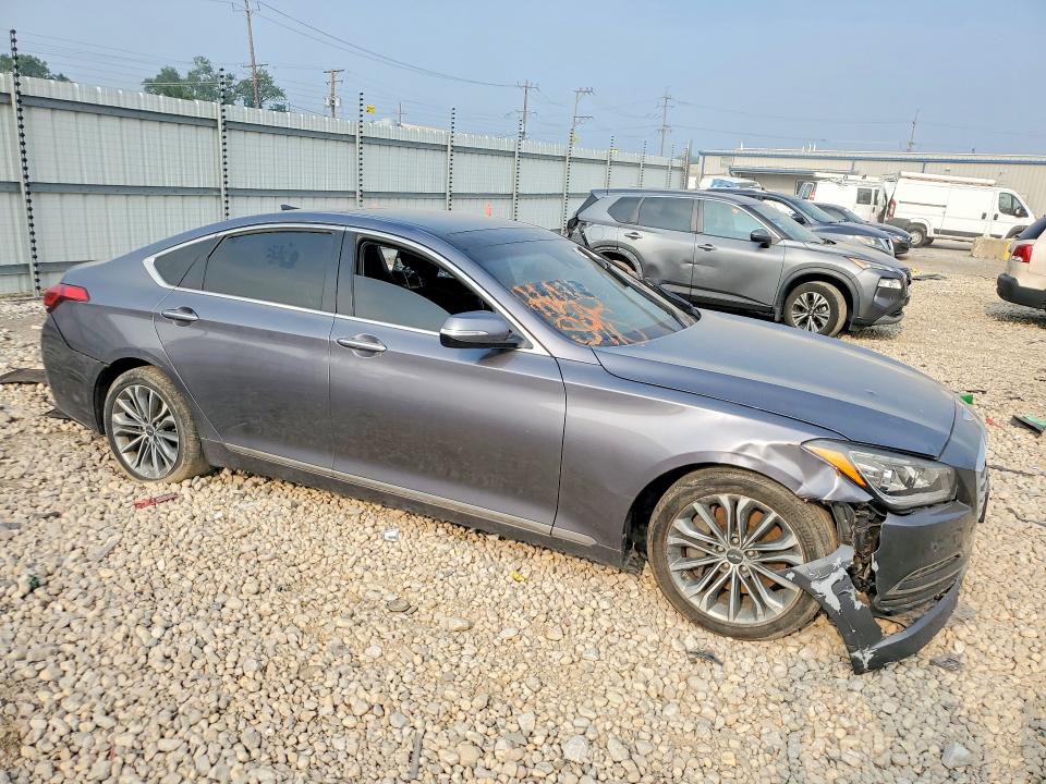 2015 Hyundai Genesis VIN KMHGN4JE2FU102995 COPART salvage auction — ALL OVER, IL - SALVAGE CERTIFICATE, sold $2,300 on 2026-07-29 (photo 4)