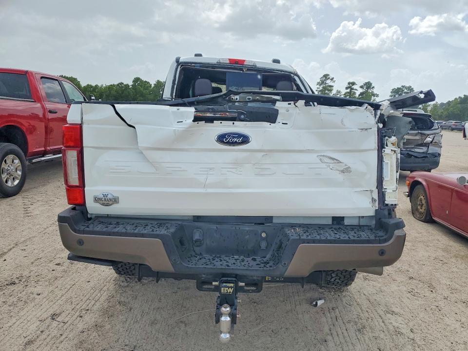 2022 Ford F250 VIN 1FT8W2BT2NEC08668 COPART salvage auction — ROLLOVER, TX - CERTIFICATE OF TITLE, sold $12,000 on 2026-07-28 (photo 6)