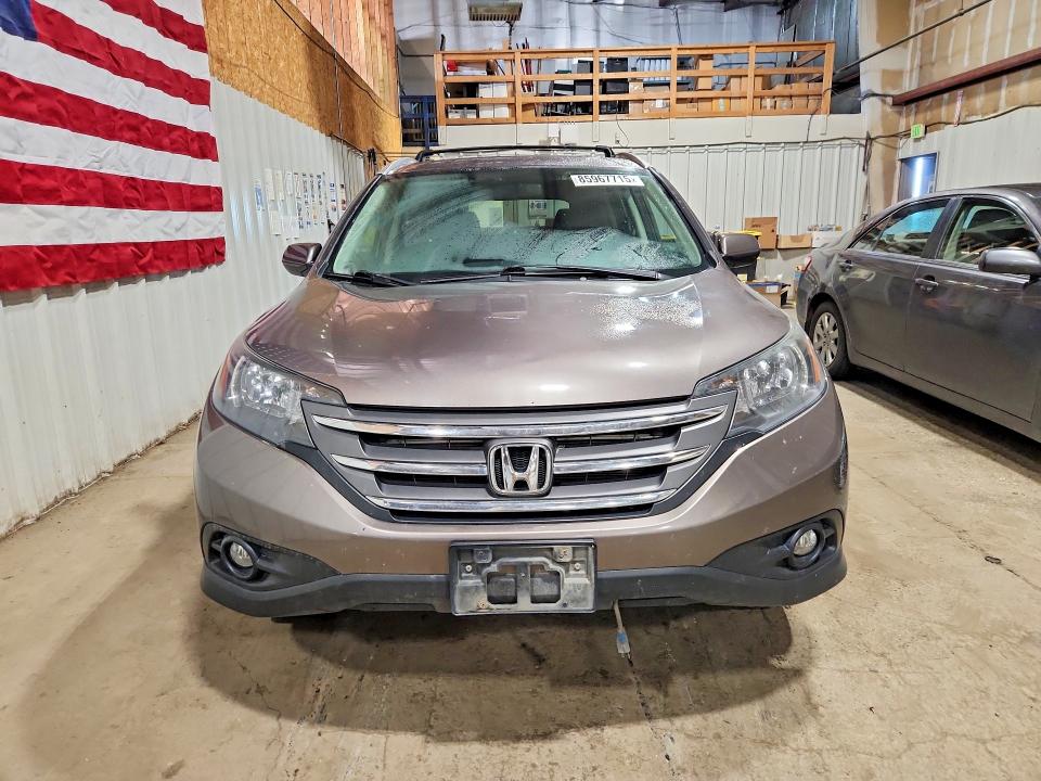 2012 Honda Cr-v VIN 5J6RM4H75CL055514 COPART salvage auction — REAR END, Ak - Bill Of Sale- Salvage, sold $625 on 2026-07-21 (photo 5)