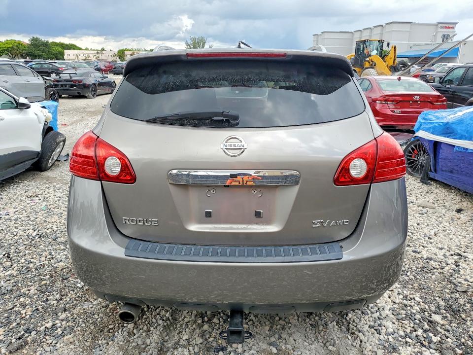 2013 Nissan Rogue VIN JN8AS5MV5DW134186 COPART salvage auction — MINOR DENT/SCRATCHES, Fl - Certificate Of Title, sold $775 on 2026-07-21 (photo 6)