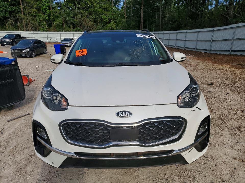 2020 Kia Sportage VIN KNDPNCAC8L7697035 COPART salvage auction — FRONT END, Pa - Dealer Only Clean Title, sold $3,500 on 2026-07-17 (photo 5)