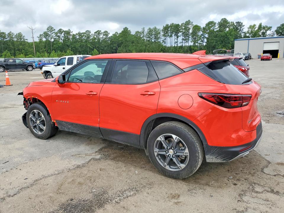2025 Chevrolet Blazer VIN 3GNKBCR40SS188564 COPART salvage auction — FRONT END, Mt - Certificate Of Title, sold $7,300 on 2026-07-27 (photo 2)