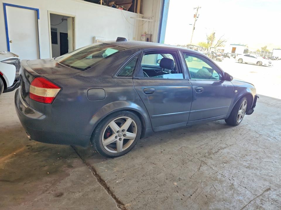 2004 Audi A4 VIN WAULC68E54A107999 COPART salvage auction — FRONT END, Tx - Salvage Vehicle Title, sold $125 on 2026-07-31 (photo 3)