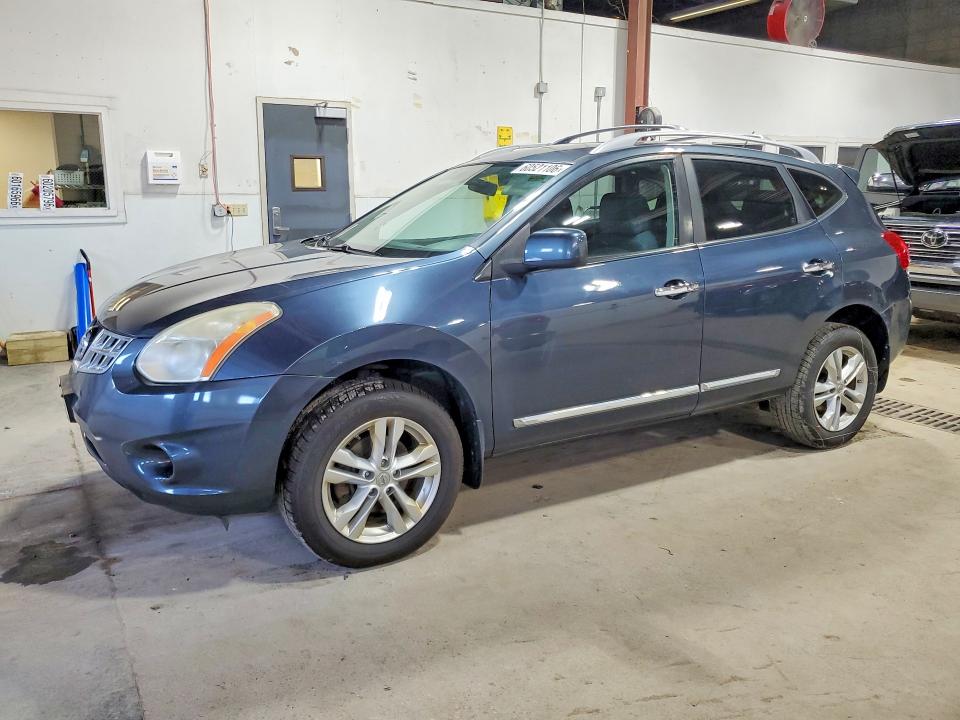 2013 Nissan Rogue VIN JN8AS5MV6DW658950 COPART salvage auction — HAIL, Mn - Certificate Of Title, sold $1,950 on 2026-07-14 (photo 1)