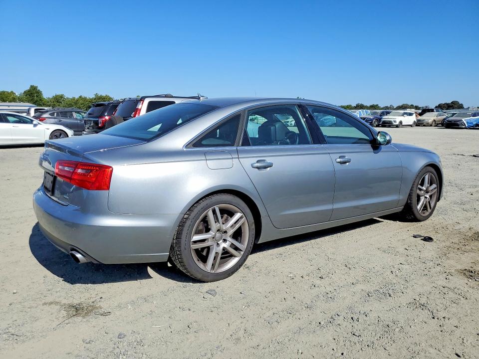2015 Audi A6 VIN WAUGFAFC0FN036204 COPART salvage auction — FRONT END, Ca - Salvage Certificate, sold $3,200 on 2026-07-23 (photo 3)