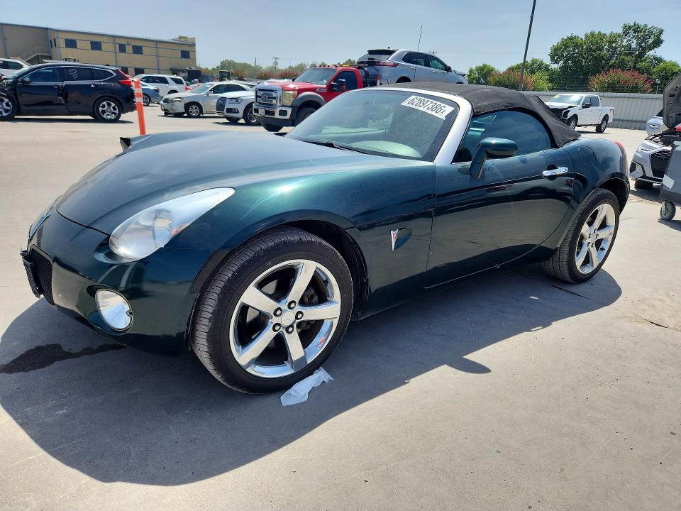 2008 Pontiac Solstice VIN 1G2MC35B38Y114208 COPART salvage auction — FRONT END, Tx - Salvage Vehicle Title, sold $975 on 2026-08-21 (photo 1)