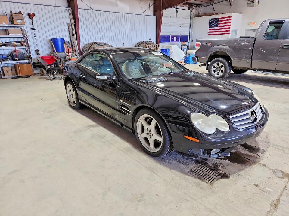 2004 Mercedes-benz Sl-class VIN WDBSK74F34F069941 COPART salvage auction — FRONT END, MD - CERTIFICATE OF TITLE, sold $4,800 on 2026-08-14 (photo 4)