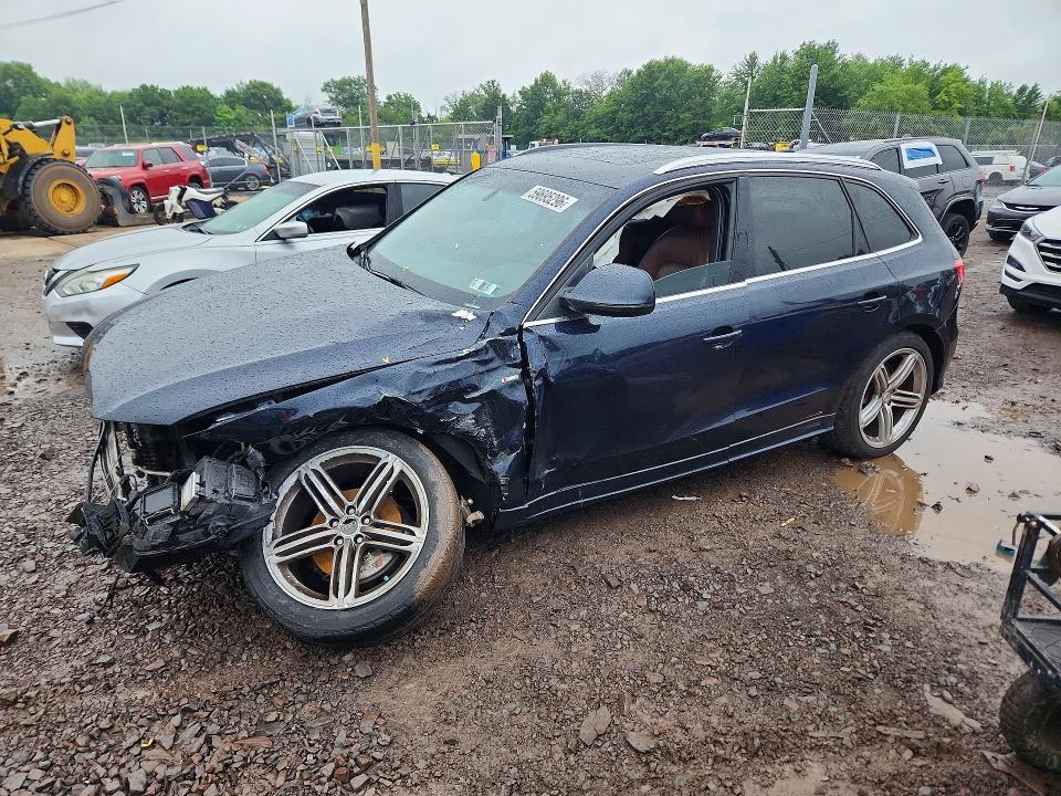 2010 Audi Q5 VIN WA1MKBFP2AA103311 COPART salvage auction — FRONT END, Pa - Certificate Of Salvage, sold $15 on 2026-07-20 (photo 1)