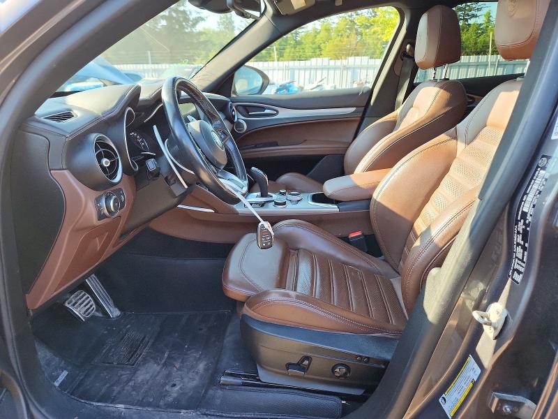 2021 Alfa romeo Stelvio VIN ZASPAKBN0M7D16762 COPART salvage auction — FRONT END, On - Permit No Brand - Unfit, sold $2,600 on 2026-08-18 (photo 7)