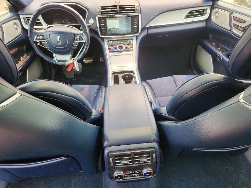 2019 Lincoln Continental VIN 1LN6L9BC0K5607448 COPART salvage auction — FRONT END, Salvage Title, sold $17,500 on 2026-08-26 (photo 8)