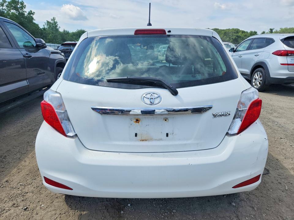 2012 Toyota Yaris VIN JTDKTUD38CD541161 COPART salvage auction — SIDE, Ma - Cert Of Title-Reconstrctd Coll, sold $125 on 2026-07-29 (photo 6)