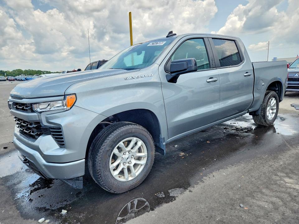 2026 Chevrolet Silverado 1500 VIN 1GCPADEDXTZ165066 COPART salvage auction — SIDE, FL - CERTIFICATE OF TITLE (P), sold $14,200 on 2026-08-03 (photo 1)