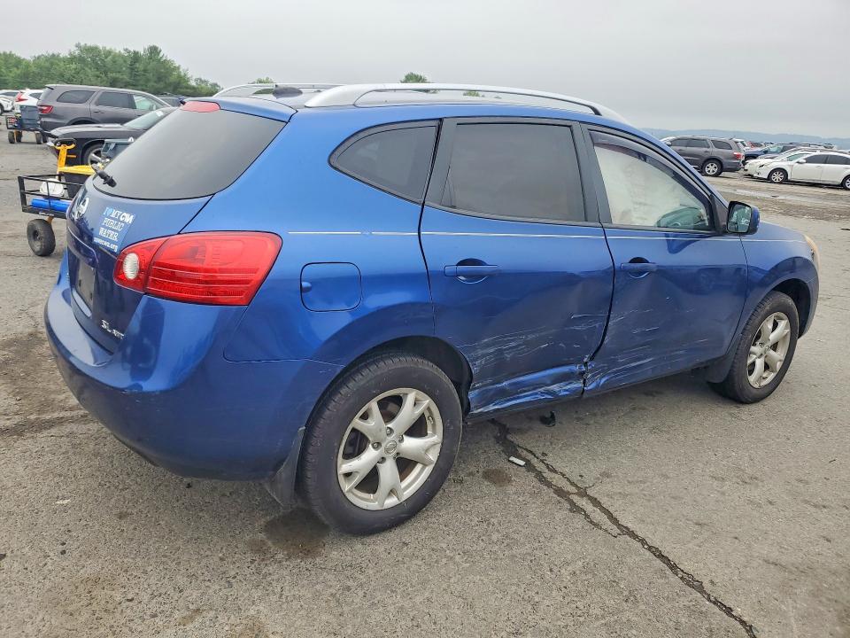 2008 Nissan Rogue sport VIN JN8AS58V28W101355 COPART salvage auction — SIDE, Pa - Certificate Of Salvage, sold $425 on 2026-07-17 (photo 3)