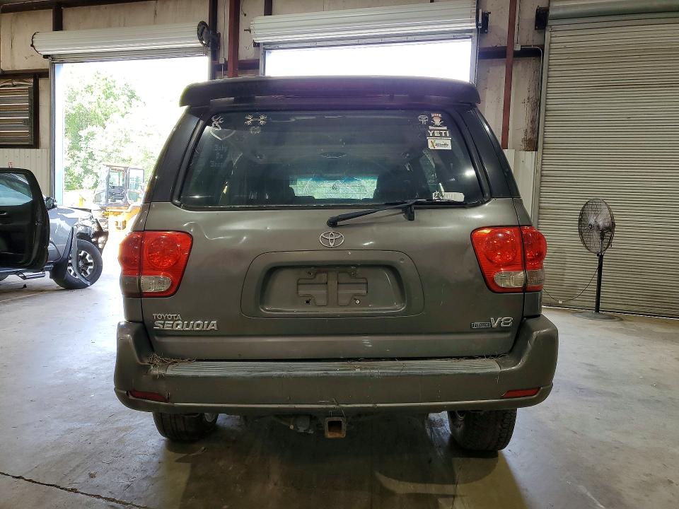 2005 Toyota Sequoia VIN 5TDZT34A55S246114 COPART salvage auction — MECHANICAL, Tx - Certificate Of Title, sold $30 on 2026-07-27 (photo 6)