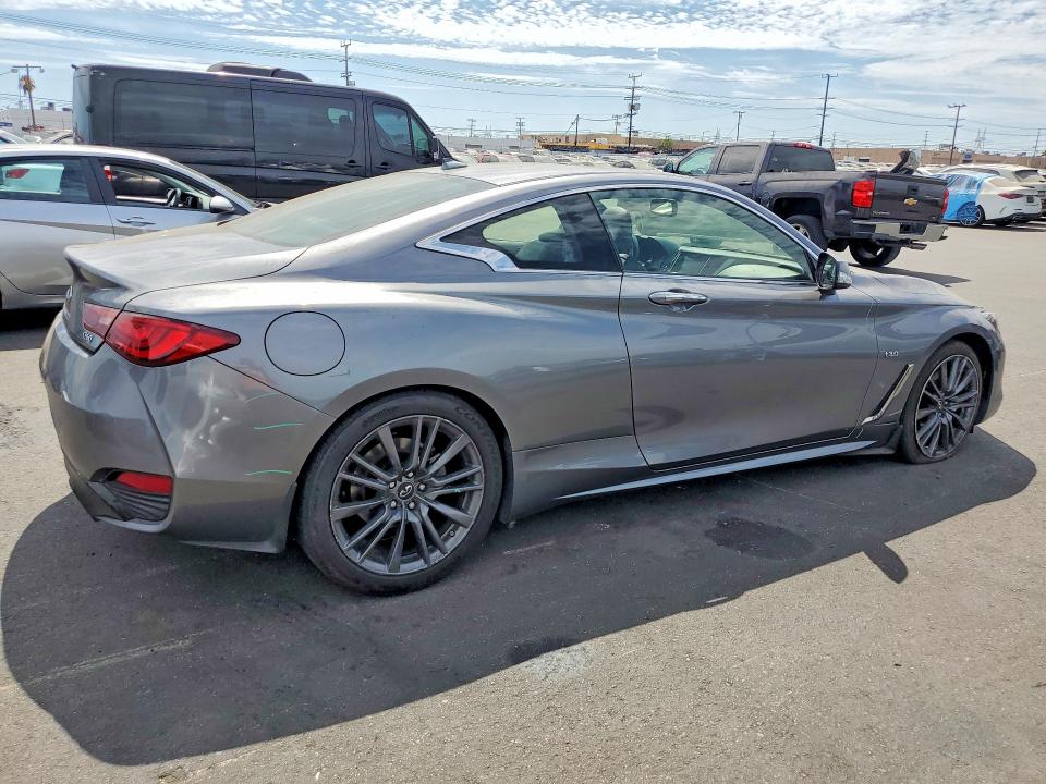 2019 Infiniti Q60 VIN JN1EV7EK5KM231212 COPART salvage auction — VANDALISM, Ca - Salvage Certificate, sold $10,000 on 2026-08-10 (photo 3)