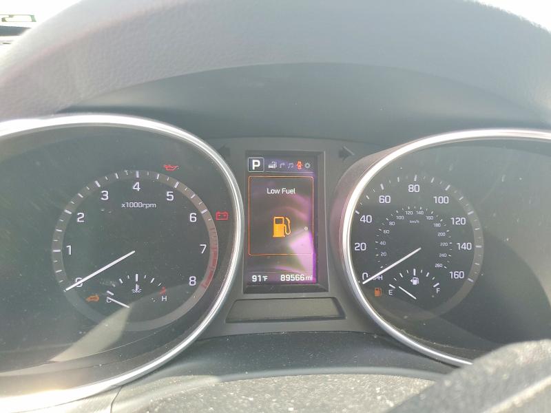 2018 Hyundai Santa fe VIN 5XYZWDLA3JG515328 COPART salvage auction — MECHANICAL, UT - CERTIFICATE OF TITLE, sold $200 on 2026-07-21 (photo 9)