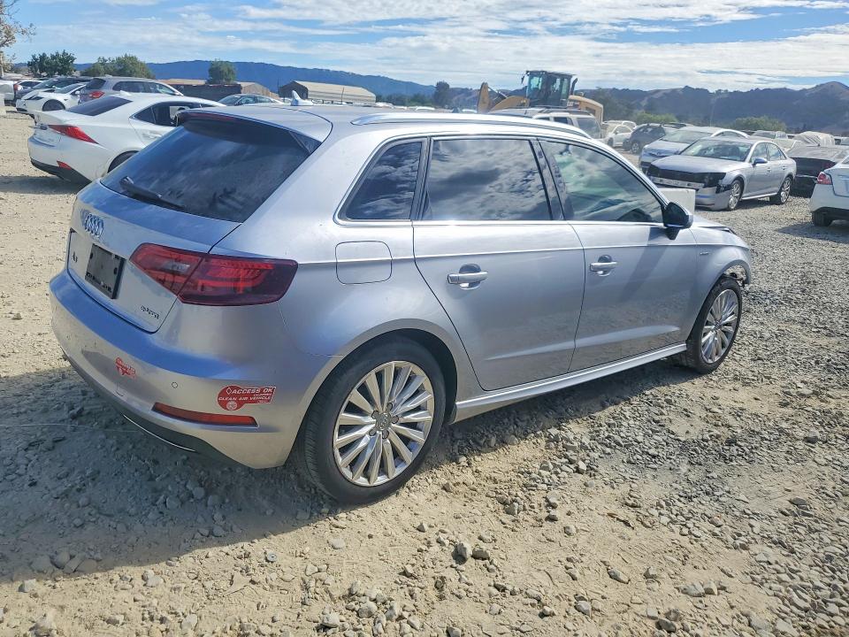 2016 Audi A3 VIN WAUTPBFF3GA107061 COPART salvage auction — FRONT END, CA - SALVAGE CERTIFICATE, sold $100 on 2026-07-28 (photo 3)