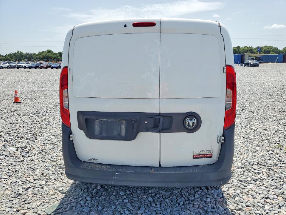 2018 Ram Promaster city VIN ZFBERFAB1J6K28542 COPART salvage auction — SIDE, FL - CERT OF TITLE SLVG REBUILDABLE, sold $100 on 2026-07-22 (photo 6)