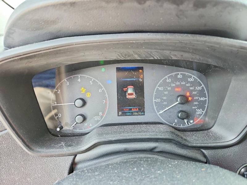 2023 Toyota VIN 7MUCAAAG3PV041179 COPART salvage auction — FRONT END, OK - CERTIFICATE OF TITLE, sold $8,600 on 2026-07-29 (photo 9)