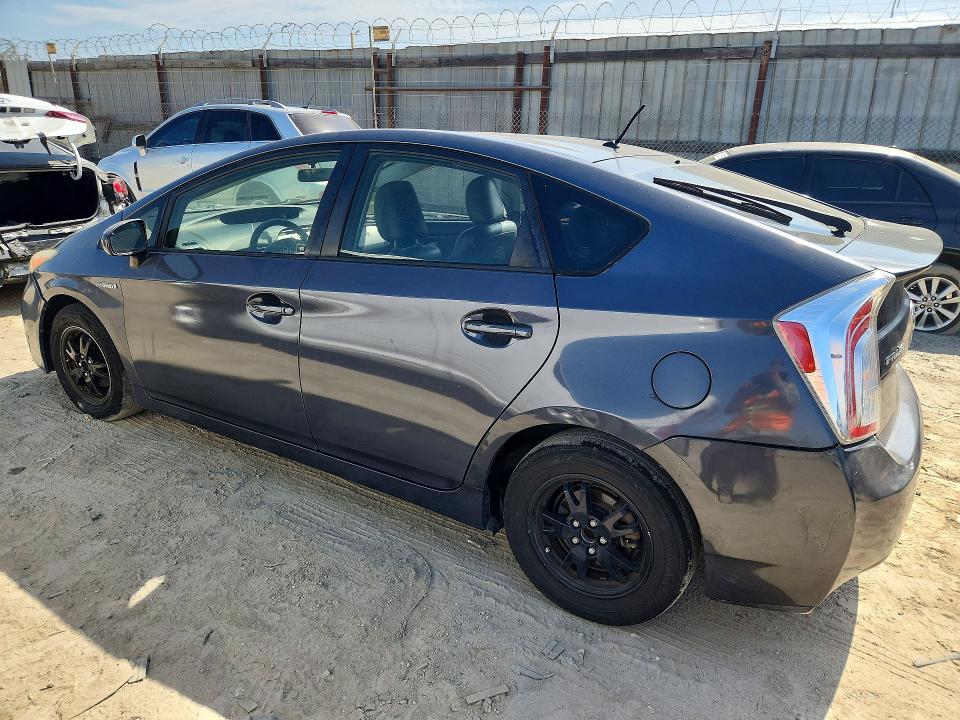 2012 Toyota Prius VIN JTDKN3DU9C1595826 COPART salvage auction — SIDE, Ca - Salvage Certificate, sold $1,600 on 2026-07-30 (photo 2)