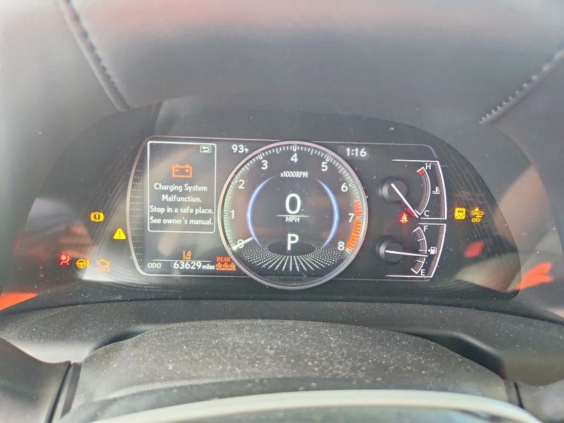 2020 Lexus VIN 58ACZ1B19LU070774 COPART salvage auction — FRONT END, Fl - Certificate Of Destruction, sold $7,000 on 2026-07-29 (photo 9)