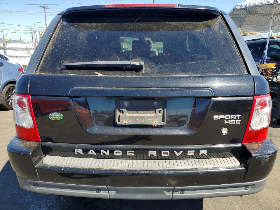 2009 Land rover Range rover sport VIN SALSK25429A197621 COPART salvage auction — ROOF, Ca - Salvage Certificate, sold $1,200 on 2026-07-27 (photo 6)