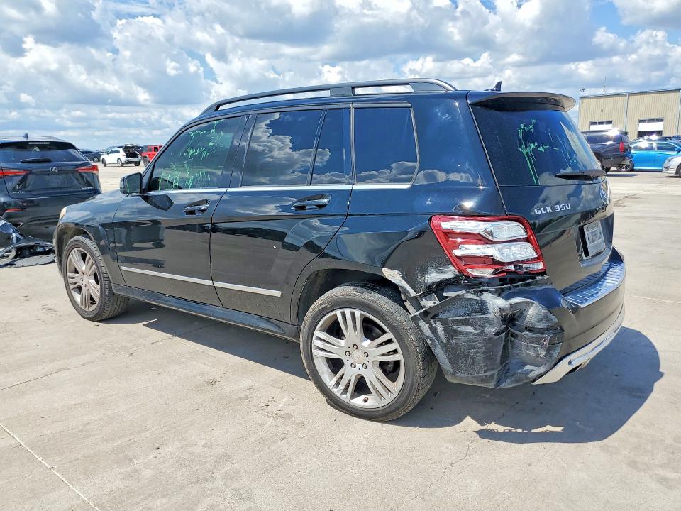 2014 Mercedes-benz Glk-klasse VIN WDCGG5HB6EG286300 COPART salvage auction — HAIL, TX - SALVAGE VEHICLE TITLE (P), sold $1,750 on 2026-07-27 (photo 2)