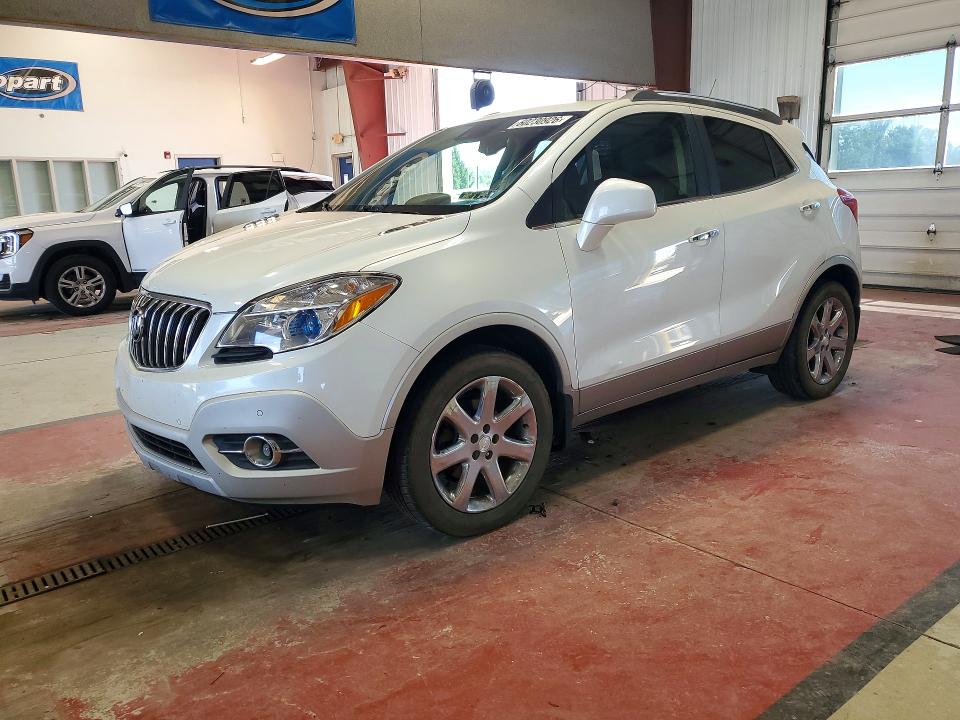 2013 Buick Encore VIN KL4CJHSB2DB186717 COPART salvage auction — SIDE, Pa - Certificate Of Salvage, sold $675 on 2026-07-20 (photo 1)