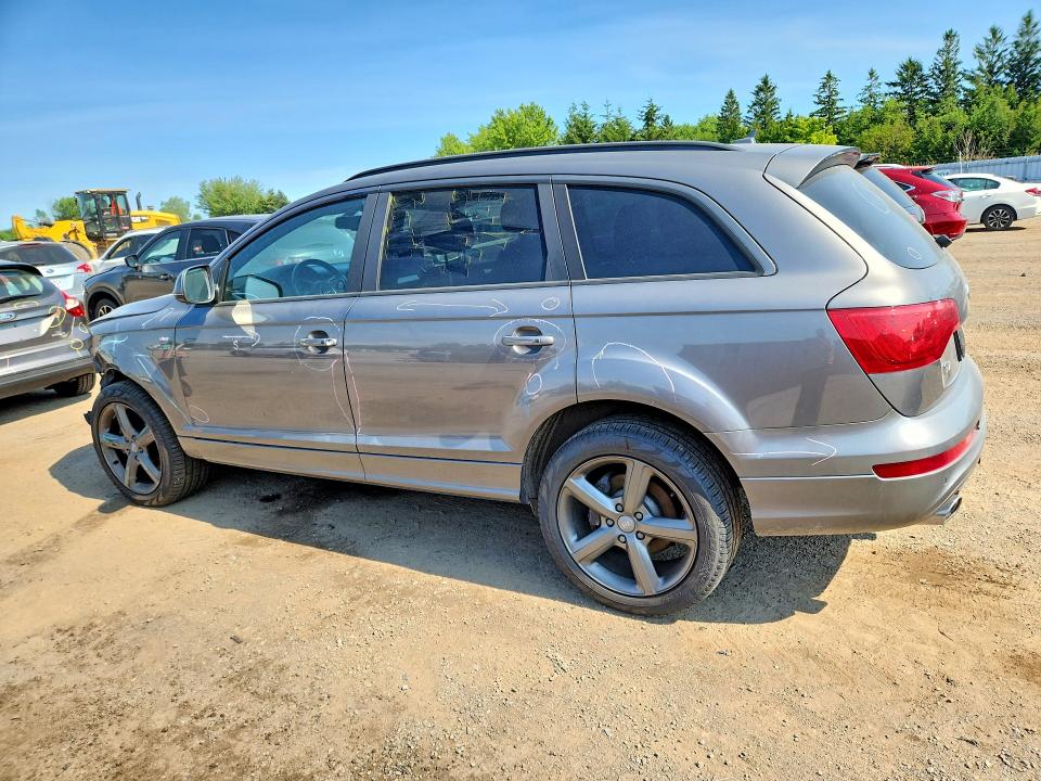 2014 Audi Q7 VIN WA1DMCFE9ED001975 COPART salvage auction — FRONT END, On - Permit Salvage, sold $750 on 2026-07-21 (photo 2)