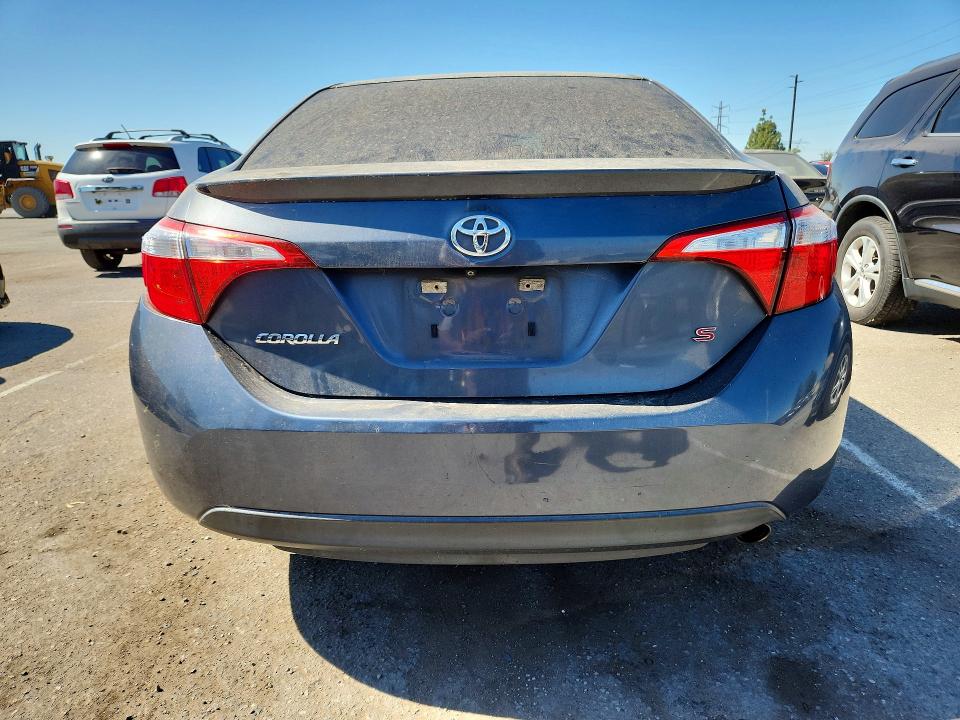 2014 Toyota Corolla VIN 5YFBURHE1EP125894 COPART salvage auction — REAR END, CA - DIS/DLR/EXP ONLY CLEAN TITLE, sold $2,550 on 2026-07-09 (photo 6)