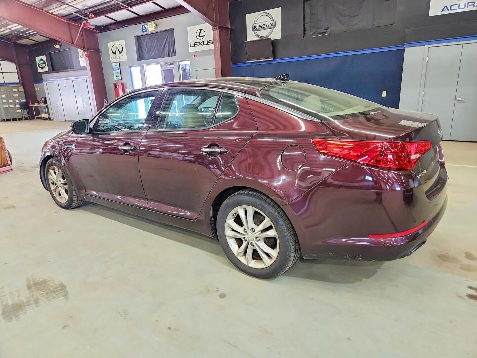 2012 Kia Optima VIN 5XXGN4A73CG038716 COPART salvage auction — MINOR DENT/SCRATCHES, Ma - Certificate Of Title (P), sold $1,350 on 2026-07-28 (photo 2)