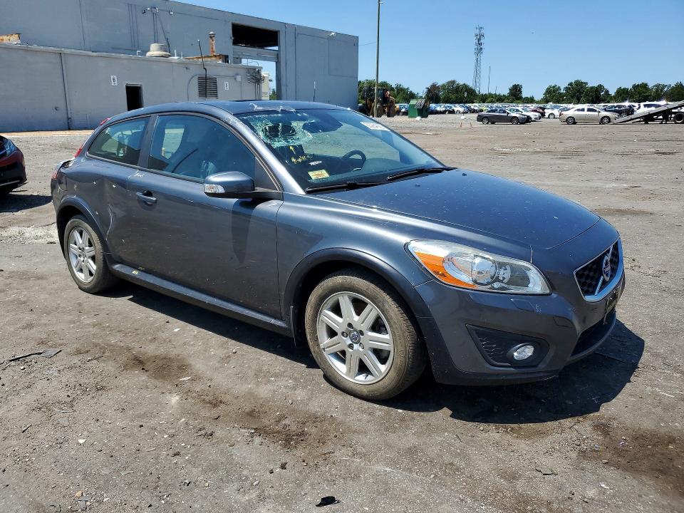 2013 Volvo C30 VIN YV1672MK0D2304351 COPART salvage auction — WATER/FLOOD, Va - Cert Of Title-Salvage Water, sold $400 on 2026-08-12 (photo 4)