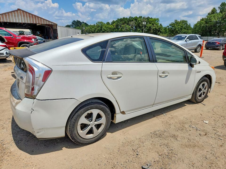 2014 Toyota Prius VIN JTDKN3DU3E0375672 COPART salvage auction — REAR END, Salvage Title, sold $3,050 on 2026-07-17 (photo 3)