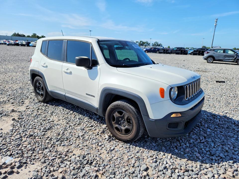 2018 Jeep Renegade VIN ZACCJAAB9JPG79956 COPART salvage auction — SIDE, Fl - Cert Of Title Slvg Rebuildable, sold $1,100 on 2026-07-13 (photo 4)