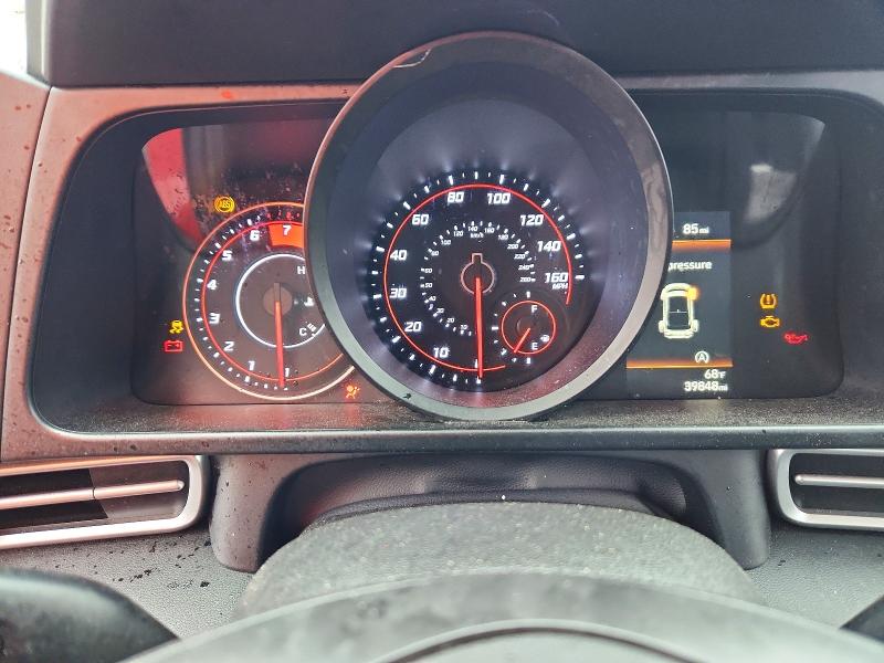 2021 Hyundai Elantra VIN 5NPLL4AG0MH017123 COPART salvage auction — FRONT END, Ny - Mv-907A Salvage Certificate, sold $2,700 on 2026-07-22 (photo 9)