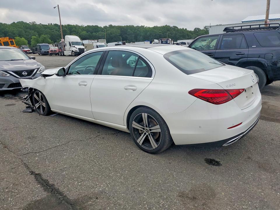 2025 Mercedes-benz C class VIN W1KAF4HB0SR255509 COPART salvage auction — FRONT END, FL - CERTIFICATE OF TITLE, sold $9,500 on 2026-07-27 (photo 2)
