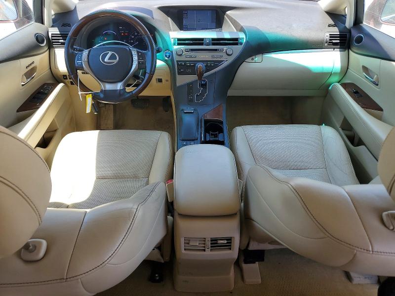2013 Lexus Rx VIN JTJBC1BA5D2445739 COPART salvage auction — FRONT END, Nv - Salvage Title, sold $2,100 on 2026-07-28 (photo 8)